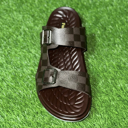 Handmade Brown Extremely Comfort Slide