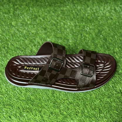 Handmade Brown Extremely Comfort Slide